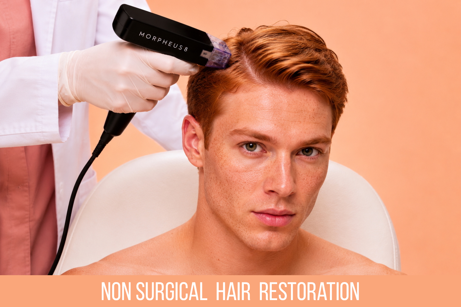 Men doing the Advanced Hair & Scalp Restoration
