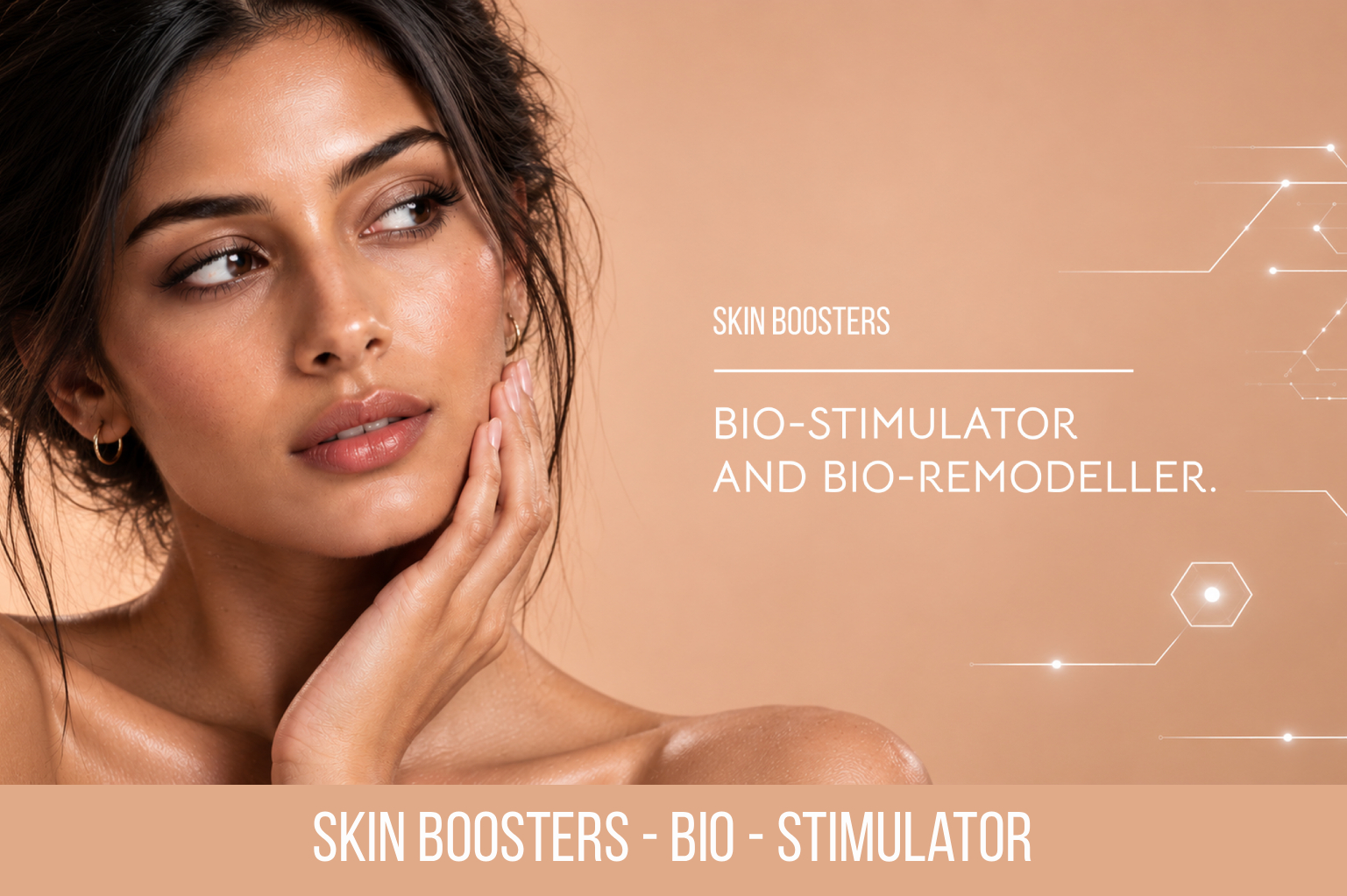 woman with the skin booster bio-stimulator